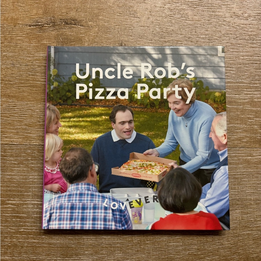 Lovevery - Uncle Rob's Pizza Party book